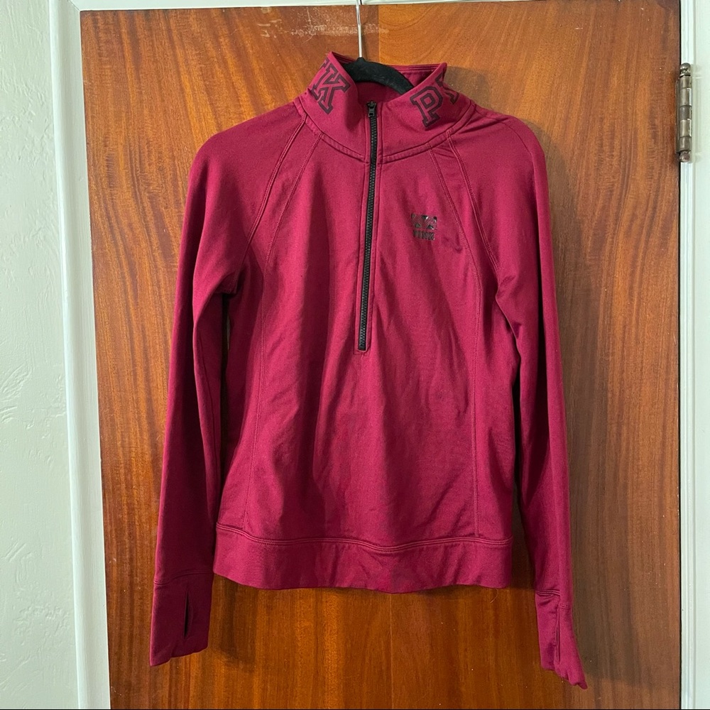 Pink Ultimate Half Zip Pullover - image 1